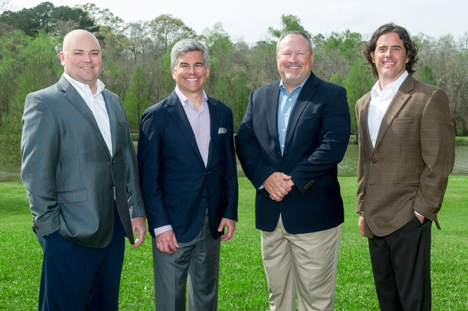 CORE's four partners in group photo